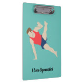 Male Gymnast Klembord (Rechts)