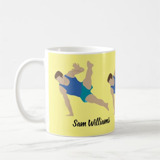 Male Gymnast Koffiemok (Links)