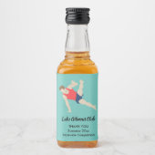 Male Gymnast Likeurfles Etiket (Voorkant)