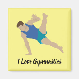 Male Gymnast Magneet