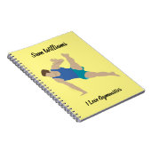 Male Gymnast Notitieboek (Rechterzijde)