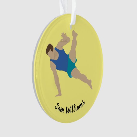 Male Gymnast Ornament (voorkant)