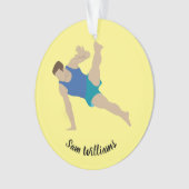 Male Gymnast Ornament (voorkant)