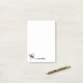 Male Gymnast Post-it® Notes (Op bureau)