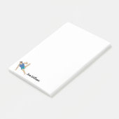 Male Gymnast Post-it® Notes (Schuin)