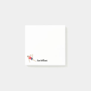 Male Gymnast Post-it® Notes