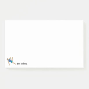 Male Gymnast Post-it® Notes