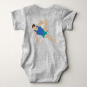 Male Gymnast Romper (Achterkant)
