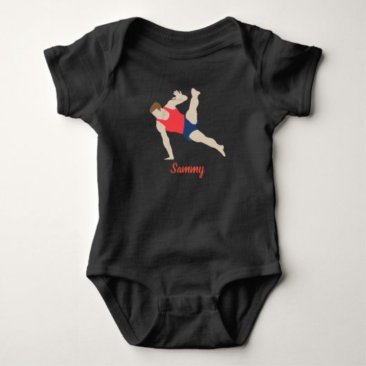 Male Gymnast Romper (Voorkant)