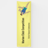 Male Gymnast Spandoek (Verticaal)