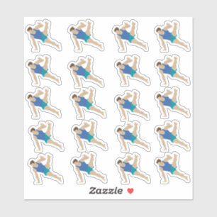 Male Gymnast Sticker