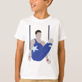 Male Gymnast T-shirt (Voorkant)