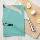 Male Gymnast Theedoek (Quarter Fold)