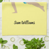 Male Gymnast Theedoek (Gevouwen)