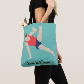 Male Gymnast Tote Bag (Dichtbij)