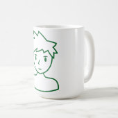 Male Icon Collectie Coffee Mok (Voorkant rechts)