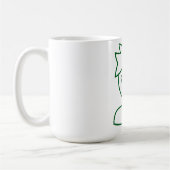 Male Icon Collectie Coffee Mok (Links)