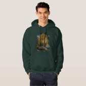 MALE LION AROUND ON THE JOB HOODIE (Voorkant volledig)