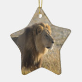 MALE LION KERAMISCH ORNAMENT (Links)