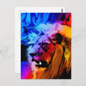 Male Lion Safari Dream Briefkaart (Voorkant / Achterkant)