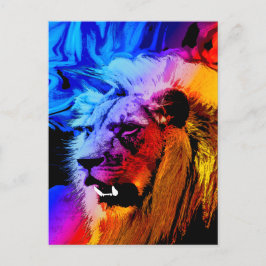 Male Lion Safari Dream Briefkaart