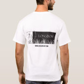 Male Longbow Archer T-shirt (Achterkant)