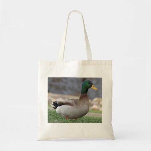 Male Mallard Duck Canvas tas (Voorkant)