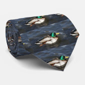 Male Mallard Duck Stropdas (Opgerold)