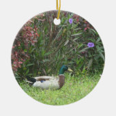 Male Mallard Ducks Ornament (Voorkant)