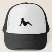 Male Mud Flap Trucker Hat Pet (Voorkant)