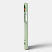 Male Northern Red Cardinaal Bird & Holly Branch Case-Mate iPhone Case (Achterkant / Links)