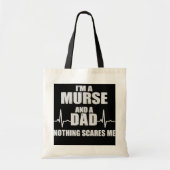 Male Nurse Dad Tote Bag (Voorkant)
