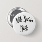 Male Nurses Rock Ronde Button 5,7 Cm (Voorkant /achterkant)