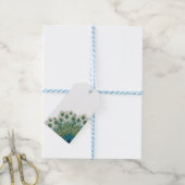 Male Peacock Colorful Mandala Cadeaulabel (Met Touw)