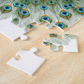 Male Peacock Colorful Mandala Legpuzzel (Zijkant)