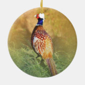 Male Pheasant Ornament (Achterkant)