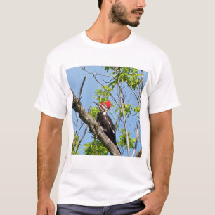 Male Pileated Woodpecker T-shirt