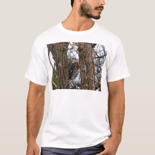 Male Pileated Woodpecker T-shirt