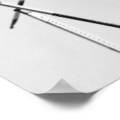 Male Pole Vaulter Poster (Hoek)