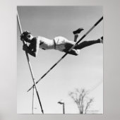 Male Pole Vaulter Poster (Voorkant)