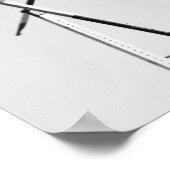 Male Pole Vaulter Poster (Hoek)