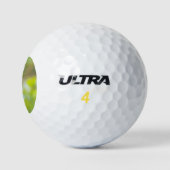 Male Ruby Throat Hummingbird Golfballen (Logo)