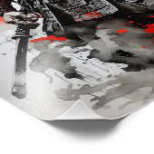 Male Samurai A Foto Afdruk (Hoek)