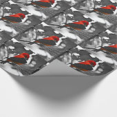 Male Scarlet Tanager Cadeaupapier (Hoek)