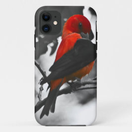 Male Scarlet Tanager Case-Mate iPhone Case