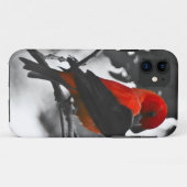 Male Scarlet Tanager Case-Mate iPhone Case (Achterkant (horizontaal))