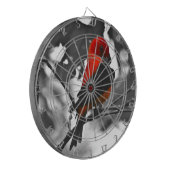 Male Scarlet Tanager Dartbord (Voorkant Links)