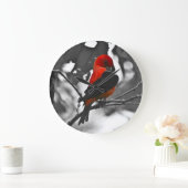 Male Scarlet Tanager Grote Klok (Huis)