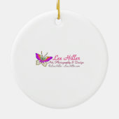 Male Scarlet Tanager Keramisch Ornament (Achterkant)