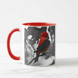 Male Scarlet Tanager Mok